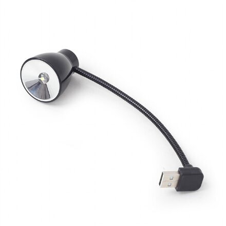 Gembird USB notebook LED light Black cena un informācija | Galda lampas | 220.lv