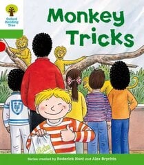 Oxford Reading Tree: Level 2: Patterned Stories: Monkey Tricks: Monkey Tricks, Level 2 cena un informācija | Grāmatas pusaudžiem un jauniešiem | 220.lv