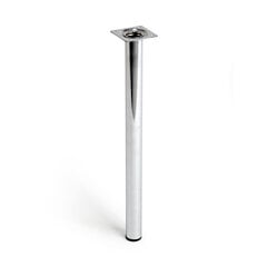 Ножки Rei 401g хром цилиндрически Серебристый Сталь (Ø 3 x 40 cm) цена и информация | Крепежные изделия | 220.lv