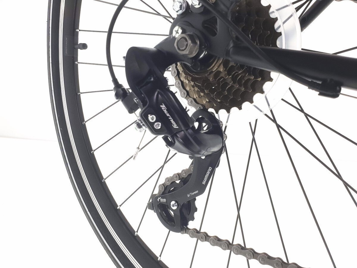 Vīriešu velosipēds Kands Galileo 182-200 cm augumam, 28" alumīnija rati, Melns цена и информация | Velosipēdi | 220.lv
