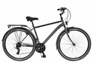 Vīriešu velosipēds Kands Galileo 166-181 cm augumam, 28" alumīnija rati, Grafīts cena un informācija | Velosipēdi | 220.lv