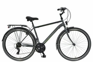 Vīriešu velosipēds Kands Galileo 182-200 cm augumam, 28" alumīnija rati, Grafīts cena un informācija | Velosipēdi | 220.lv