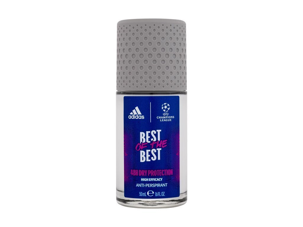 Rullīša dezodorants Adidas Uefa Best of the Best, 50 ml цена и информация | Dezodoranti | 220.lv