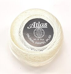 Нитки для вязания Atlas, цвет желтый 0050A цена и информация | Принадлежности для вязания | 220.lv