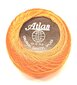 Tamborēšanas diegs Atlas, krāsa oranža 0041A cena un informācija | Adīšana | 220.lv