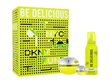 Komplekts Dkny Be Delicious: parfimērijas ūdens, 100 ml + dušas putas, 150 ml + parfimērijas ūdens, 7 ml цена и информация | Sieviešu smaržas | 220.lv