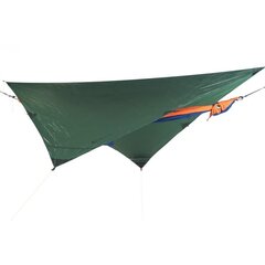 Tents šūpuļtīklam Ticket To The Moon Lightest Tarp, zaļš cena un informācija | Šūpuļtīkli | 220.lv