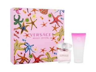 Набор Versace Bright Crystal: туалетная вода, 30 мл + лосьон для тела, 50 мл цена и информация | Женские духи | 220.lv