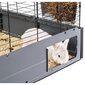 FERPLAST Multipla Maxi - modulārais būris trušiem vai jūrascūciņām - 142,5 x 72 x 50 cm cena un informācija | Transportēšanas būri, somas | 220.lv