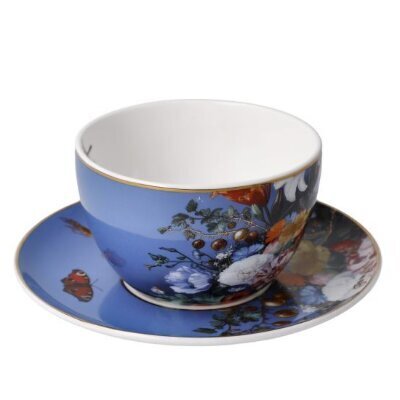 Tējas/kapučīno krūze Jan Davidsz de Heem - Summer Flowers cena un informācija | Oriģinālas krūzes | 220.lv