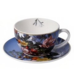 Чашка для чая/капучино Jan Davidsz de Heem - Summer Flowers цена и информация | Оригинальные кружки | 220.lv