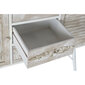 Bufete DKD Home Decor Balts Egle Bēšs MDF (107 x 36 x 81 cm) cena un informācija | Vitrīnas, bufetes | 220.lv