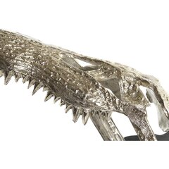Dekoratīvās figūriņas DKD Home Decor Šampanietis Alumīnijs Tumši pelēks Daudzkrāsains Krokodils (55 x 26 x 39 cm) cena un informācija | Interjera priekšmeti | 220.lv