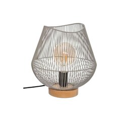 Galda lampa Atmosphera Jena Pelēks Metāls 40 W (Ø 28 x 26 cm) cena un informācija | Galda lampas | 220.lv