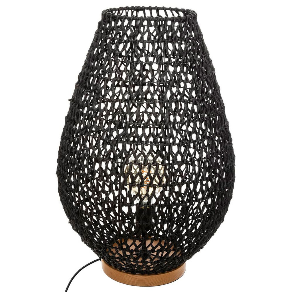 Grīdas lampa Atmosphera Tressé Melns (55,5 x 37,5 cm) cena un informācija | Stāvlampas | 220.lv