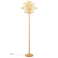 Grīdas lampa DKD Home Decor Poliesters Bambuss (50 x 50 x 168 cm) cena un informācija | Stāvlampas | 220.lv