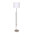 Grīdas lampa DKD Home Decor Sudrabains Metāls (30 x 30 x 148 cm)