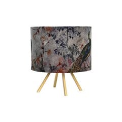 Lampas Tonis DKD Home Decor Kokvilna Pāvs (36 x 36 x 25 cm) цена и информация | Настольные лампы | 220.lv