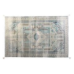 Paklājs DKD Home Decor Verouderde afwerking Zils Kokvilna Arābija Bārkstis (160 x 230 x 1 cm) cena un informācija | Paklāji | 220.lv