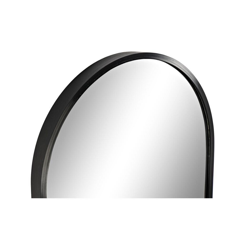 Sienas spogulis DKD Home Decor Stikls Melns Alumīnijs (30 x 3 x 120 cm) цена и информация | Spoguļi | 220.lv
