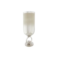 Vāze DKD Home Decor Šampanietis Stikls Alumīnijs (15 x 15 x 44 cm) cena un informācija | Vāzes | 220.lv