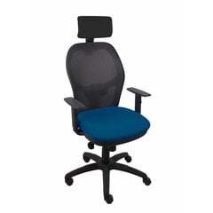 Офисный стул с изголовьем P&C 10CRNCR Чёрный Темно-синий цена и информация | Офисные кресла | 220.lv