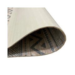 Paklājs Stor Planet Bamboo Etnic Melns/Pelēks (180 x 120 cm) cena un informācija | Paklāji | 220.lv