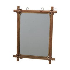 Sienas spogulis Decoris Taisnstūra Vintage (38 x 29 x 2 cm) cena un informācija | Spoguļi | 220.lv