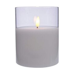 Свеча ED Decoris Белый (Ø 10 x 13 см)  цена и информация | Подсвечники, свечи | 220.lv