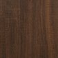 vidaXL galdiņš, ozolkoka krāsa, 40x30x60 cm, inženierijas koks cena un informācija | Žurnālgaldiņi | 220.lv