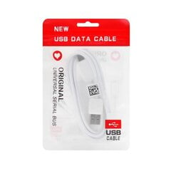 Kabelis USB Type C 3.0 HD2 1 metrs balts cena un informācija | Savienotājkabeļi | 220.lv