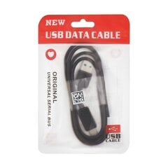 Kabelis USB/Type C 3.1 / 3.0 HD2 1 metrs melns cena un informācija | Savienotājkabeļi | 220.lv
