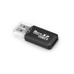 Atmiņas karšu lasītājs MICRO SD 2.0 cena un informācija | Adapteri un USB centrmezgli | 220.lv