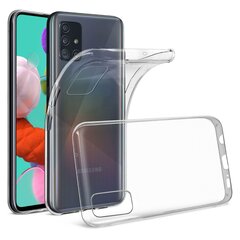 Clear Case 2mm priekš Samsung Galaxy A51 cena un informācija | Telefonu vāciņi, maciņi | 220.lv