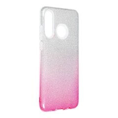 Shining maciņš priekš Huawei P30 LITE caurspīdīgs/rozā cena un informācija | Telefonu vāciņi, maciņi | 220.lv