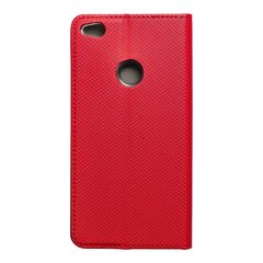 Smart Case Book priekš Huawei P8 Lite 2017/ P9 lite 2017 sarkans цена и информация | Чехлы для телефонов | 220.lv