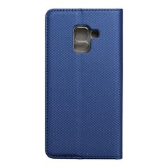 Smart Case Book priekš Samsung Galaxy A5 2018 / A8 2018 zils cena un informācija | Telefonu vāciņi, maciņi | 220.lv