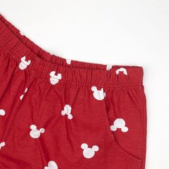 Летняя пижама Mickey Mouse, красная / серая цена и информация | Мужские халаты, пижамы | 220.lv