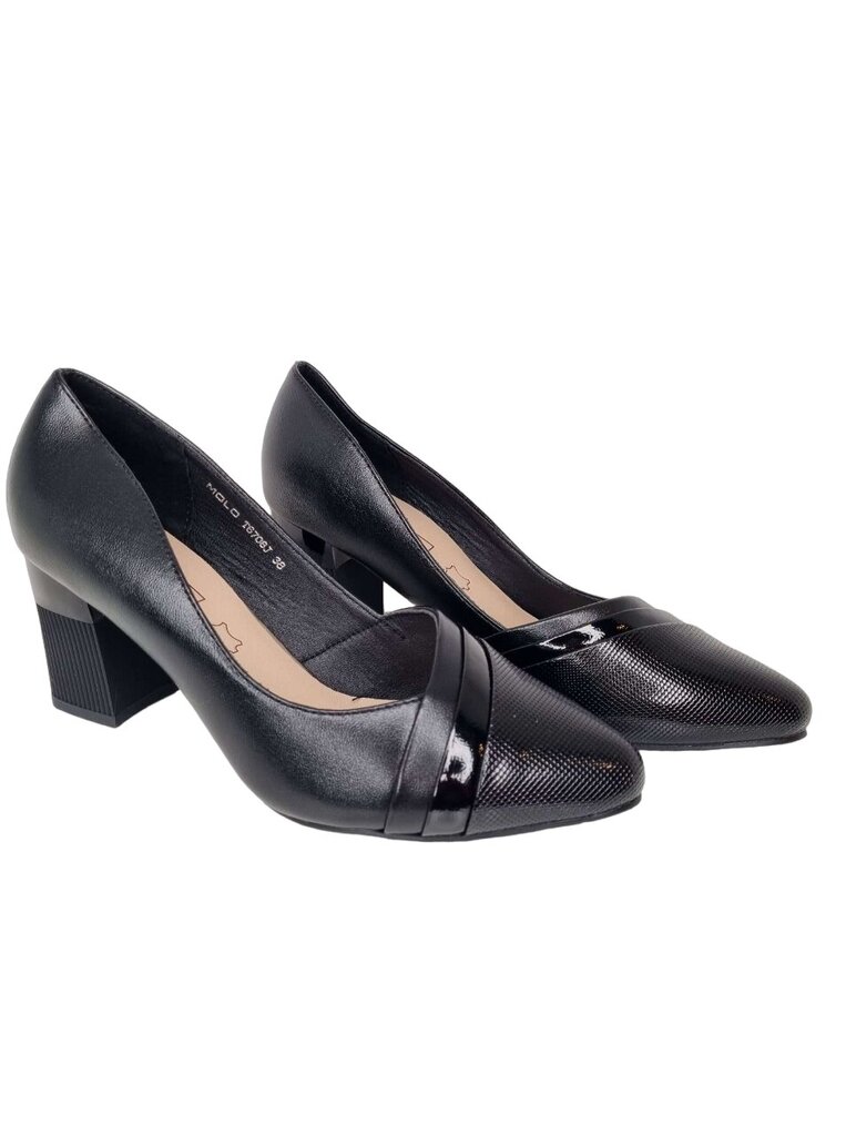 Melnas sieviešu kurpes uz papēža, MOLO. cena un informācija | Sieviešu kurpes | 220.lv