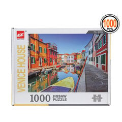 Puzle un domino komplekts Venice House 1000 pcs cena un informācija | Puzles, 3D puzles | 220.lv