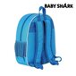 3D Bērnu soma Baby Shark Gaiši Zils cena un informācija | Skolas somas | 220.lv