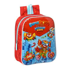 Школьный рюкзак SuperThings Kazoom kids, красный / светло-синий (22 x 27 x 10 см) цена и информация | Школьные рюкзаки, спортивные сумки | 220.lv