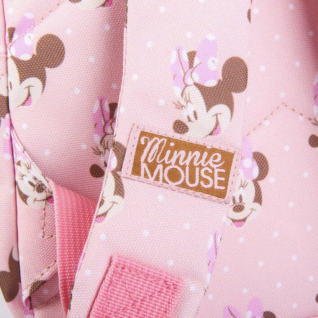 Bērnu soma Minnie Mouse Rozā (9 x 20 x 27 cm) cena un informācija | Skolas somas | 220.lv