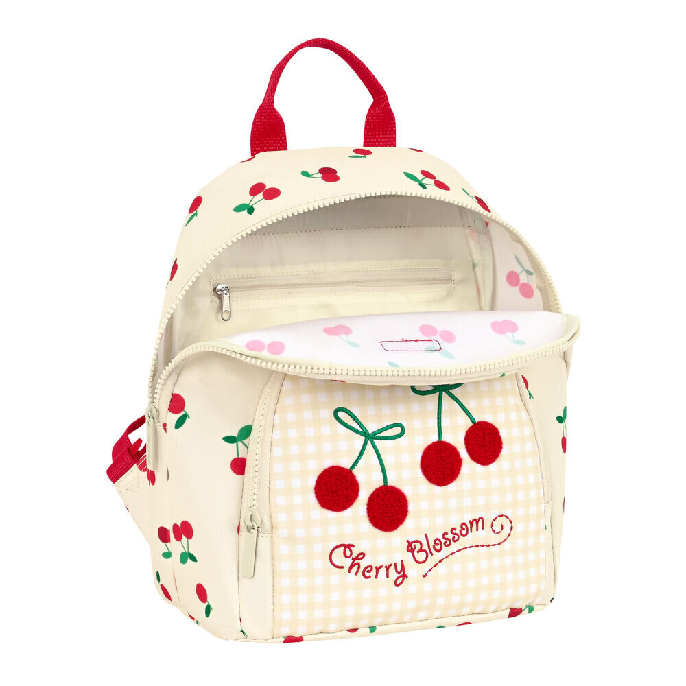 Bērnu soma Safta Cherry Mini Bēšs (25 x 30 x 13 cm) цена и информация | Skolas somas | 220.lv