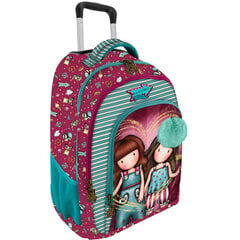 Школьный рюкзак Gorjuss Fireworks, тёмно-бордовый, 34 x 45 x 18 см цена и информация | Школьные рюкзаки, спортивные сумки | 220.lv