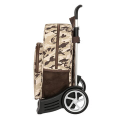 Школьный рюкзак с колесиками Jurassic World Dominion, коричневый, 33 x 42 x 14 см цена и информация | Школьные рюкзаки, спортивные сумки | 220.lv