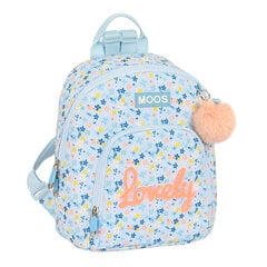 Bērnu soma Moos Lovely Mini Gaiši Zils (25 x 30 x 13 cm) цена и информация | Школьные рюкзаки, спортивные сумки | 220.lv