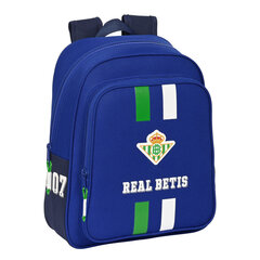 Skolas soma Real Betis Balompié Zils (28 x 34 x 10 cm) cena un informācija | Skolas somas | 220.lv