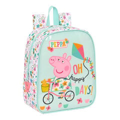 Skolas soma Peppa Pig Cosy corner Gaiši Zils (22 x 27 x 10 cm) цена и информация | Школьные рюкзаки, спортивные сумки | 220.lv