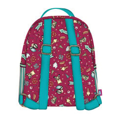 Школьный рюкзак Gorjuss Fireworks Mini, тёмно-бордовый (20 x 22 x 10 см) цена и информация | Школьные рюкзаки, спортивные сумки | 220.lv